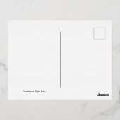 Van Gogh - Ire Folien Feiertagspostkarte (Rückseite)