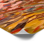 Van Gogh, Ire, Les Iris, 1889 Poster (Ecke)