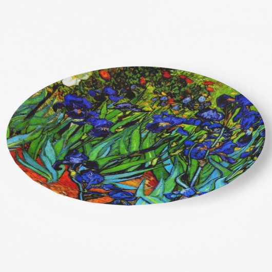 Van Gogh - Ire, Pappteller (Schrägansicht)