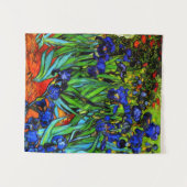 Van Gogh - Ire, schöne Indigo-blaue Kunst Wandteppich (Vorderseite (Horizontal))