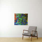 Van Gogh - Ire, schöne Indigo-blaue Kunst Wandteppich (Beispiel (Horizontal))