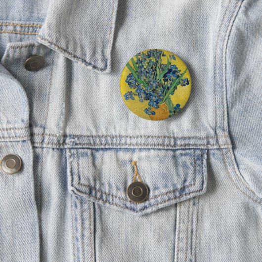 Van Gogh Iris Button (Beispiel)