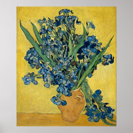 van Gogh Iris Classic Blumenbilder Poster (Vorne)