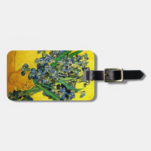 Van Gogh: Iris Gepäckanhänger (Vorderseite horizontal)