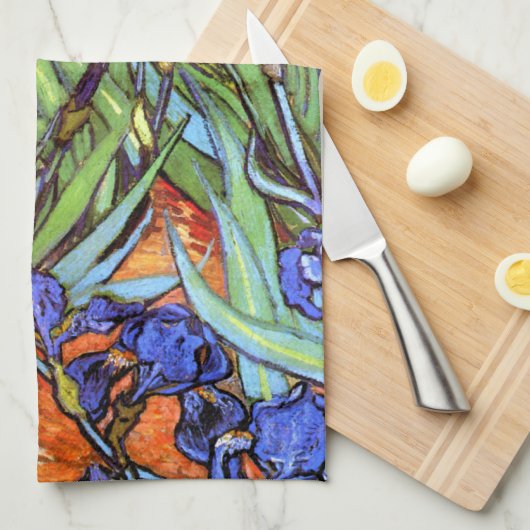Van Gogh: Iris Handtuch (Viertel Falte)