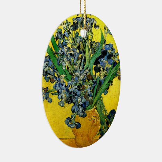 Van Gogh: Iris Keramik Ornament (Rechts)
