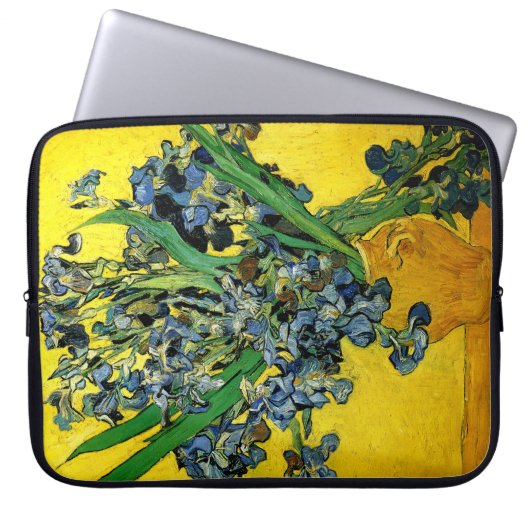 Van Gogh: Iris Laptopschutzhülle (Vorderseite)