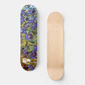 Van Gogh: Iris Skateboard (Vorderseite)