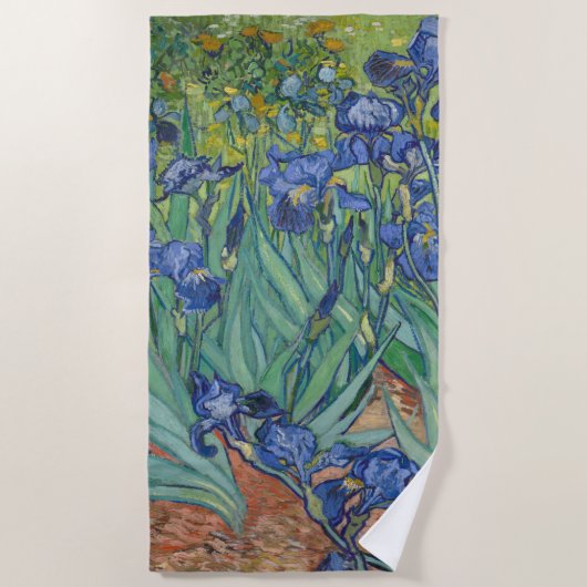 Van Gogh Iris Strandtuch (Vorderseite)