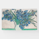Van Gogh Iris Vase Malerei Impressionismus Banner (Horizontal)
