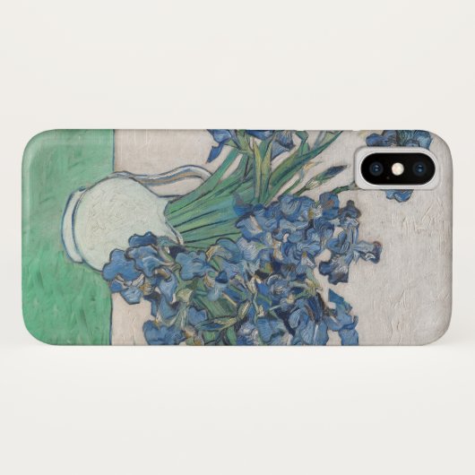Van Gogh Iris Vase Malerei Impressionismus Case-Mate iPhone Hülle (Rückseite (Horizontal))
