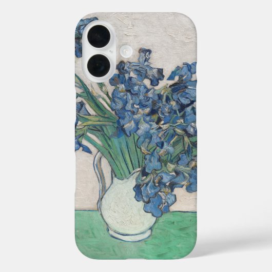 Van Gogh Iris Vase Malerei Impressionismus Case-Mate iPhone Hülle (Rückseite)