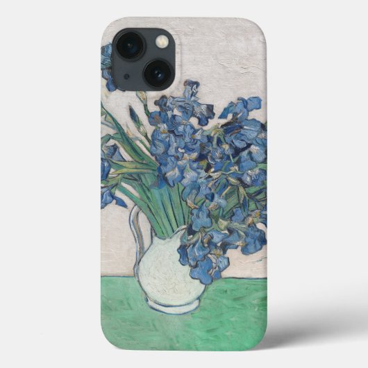 Van Gogh Iris Vase Malerei Impressionismus Case-Mate iPhone Hülle (Rückseite)