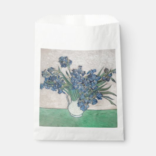 Van Gogh Iris Vase Malerei Impressionismus Geschenktütchen (Vorderseite)