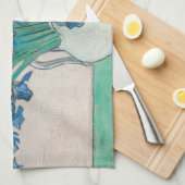 Van Gogh Iris Vase Malerei Impressionismus Geschirrtuch (Viertel Falte)