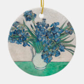 Van Gogh Iris Vase Malerei Impressionismus Keramik Ornament (Vorne)