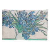 Van Gogh Iris Vase Malerei Impressionismus Kissenbezug (Rückseite)