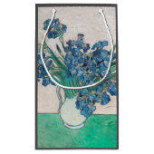Van Gogh Iris Vase Malerei Impressionismus Kleine Geschenktüte (Rückseite)