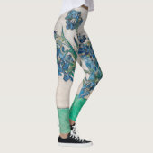 Van Gogh Iris Vase Malerei Impressionismus Leggings (Rechts)