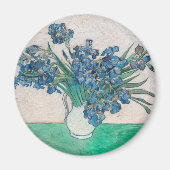 Van Gogh Iris Vase Malerei Impressionismus Magnet (Vorne)