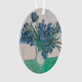 Van Gogh Iris Vase Malerei Impressionismus Ornament (Vorderseite)