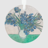 Van Gogh Iris Vase Malerei Impressionismus Ornament (Rückseite)