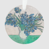 Van Gogh Iris Vase Malerei Impressionismus Ornament (Vorderseite)