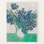 Van Gogh Iris Vase Malerei Impressionismus Planer (Rückseite)