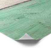 Van Gogh Iris Vase Malerei Impressionismus Poster (Ecke)