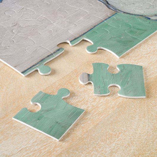 Van Gogh Iris Vase Malerei Impressionismus Puzzle (Seite)