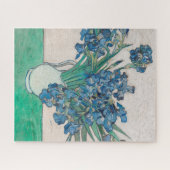 Van Gogh Iris Vase Malerei Impressionismus Puzzle (Horizontal)