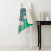 Van Gogh Iris Vase Malerei Impressionismus Sherpadecke (Beispiel)