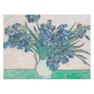 Van Gogh Iris Vase Malerei Impressionismus Tischdecke