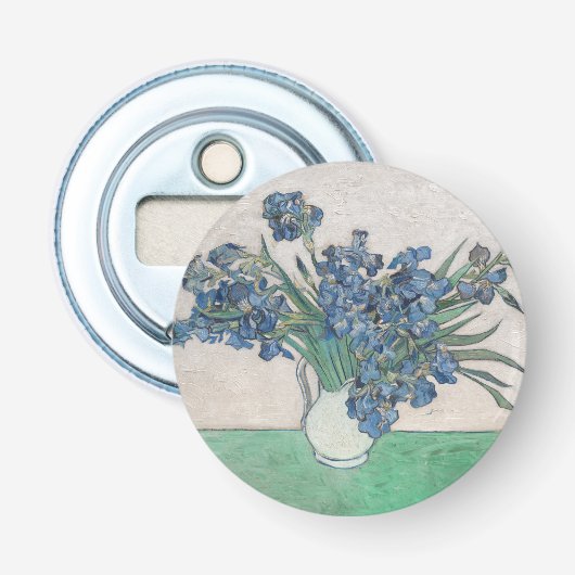Van Gogh Iris Vasenmalerei Impressionismus Flaschenöffner (Vorderseite)