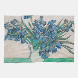Van Gogh Iris Vasenmalerei Impressionismus Geschirrtuch