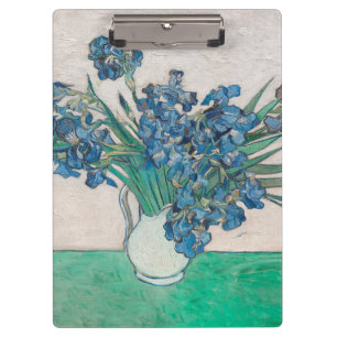 Van Gogh Iris Vasenmalerei Impressionismus Klemmbrett