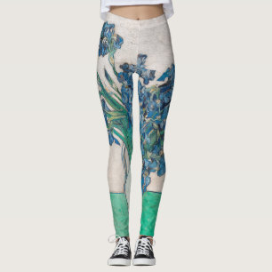Van Gogh Iris Vasenmalerei Impressionismus Leggings