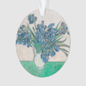 Van Gogh Iris Vasenmalerei Impressionismus Ornament (Vorderseite)
