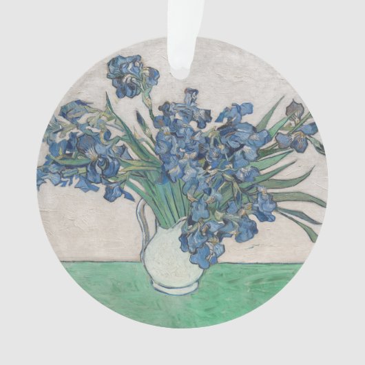 Van Gogh Iris Vasenmalerei Impressionismus Ornament (Vorderseite)