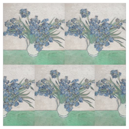 Van Gogh Iris Vasenmalerei Impressionismus Stoff (Muster)