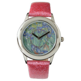 Van Gogh Irische Blume Frieden Liebe Natur Schicks Armbanduhr