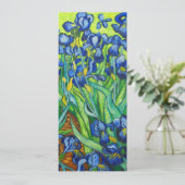 Van Gogh Irises Ankündigung (Stehend Vorderseite)