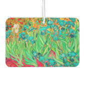 Van Gogh Irises, Aquamarin Autolufterfrischer (Vorderseite)