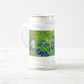 Van Gogh Irises Bierglas (Vorderseite Links)