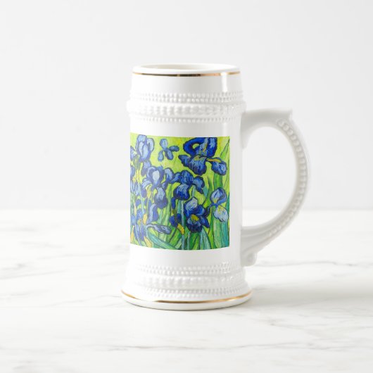 Van Gogh Irises Bierglas (Rechts)