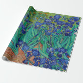 Van Gogh Irises Bloral Painting Geschenkpapier (Ungerollt)