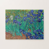 Van Gogh Irises Bloral Painting Puzzle (Horizontal)