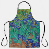 Van Gogh Irises Bloral Painting Schürze (Vorderseite)