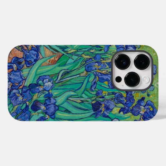 Van Gogh Irises Case-Mate iPhone Hülle (Rückseite (Horizontal))