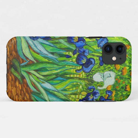 Van Gogh Irises Case-Mate iPhone Hülle (Rückseite (Horizontal))